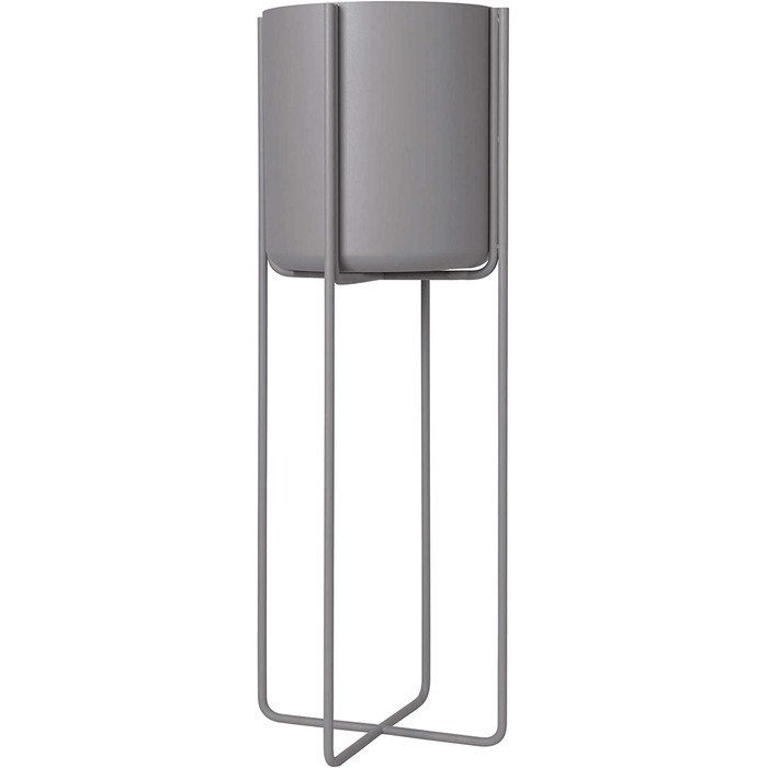 Горщик для рослин з підставкою 80 см Steel Gray Kena Blomus