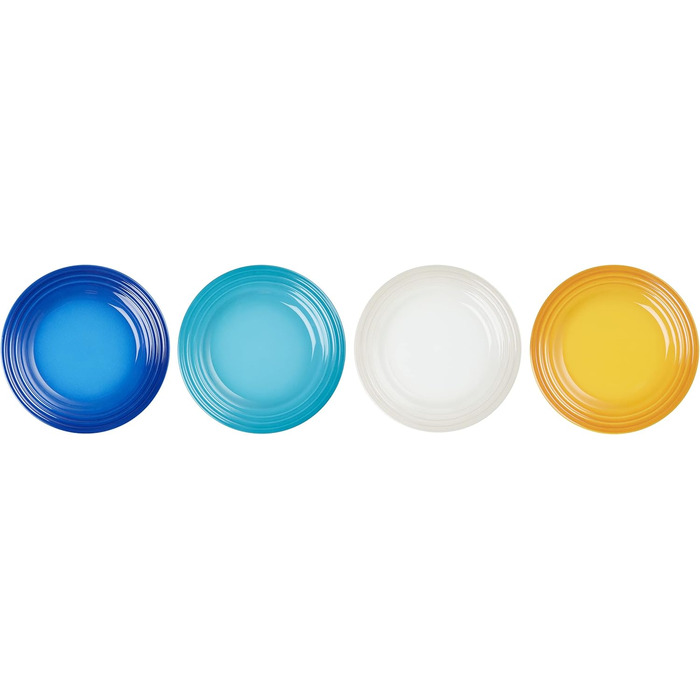 Набір тарілок 17 см різнокольоровий Riviera Le Creuset