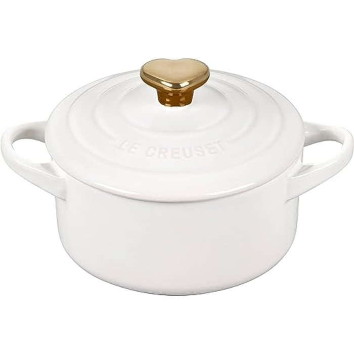 Міні-кокотниця з кришкою 0,25 л Heart Le Creuset
