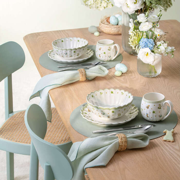Набір посуду Easter Delight Villeroy & Boch 18 предметів на 6 персон