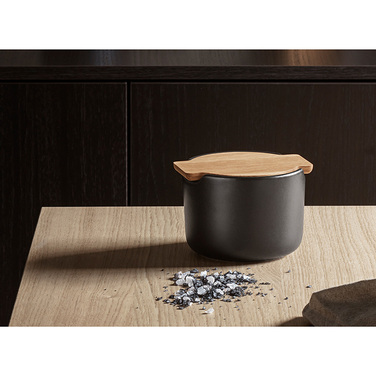 Ємність для зберігання з кришкою 10,4 х 7,7 х 11,4 см, чорна Nordic Kitchen Eva Solo