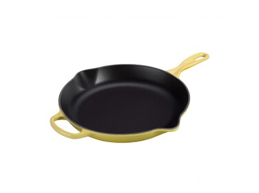 Сковорода чавунна 23 см, жовта Le Creuset