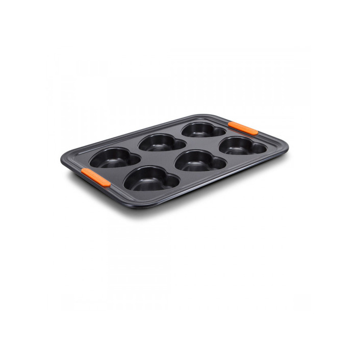 Форма для випічки на 6 сердець 38,7 см Le Creuset