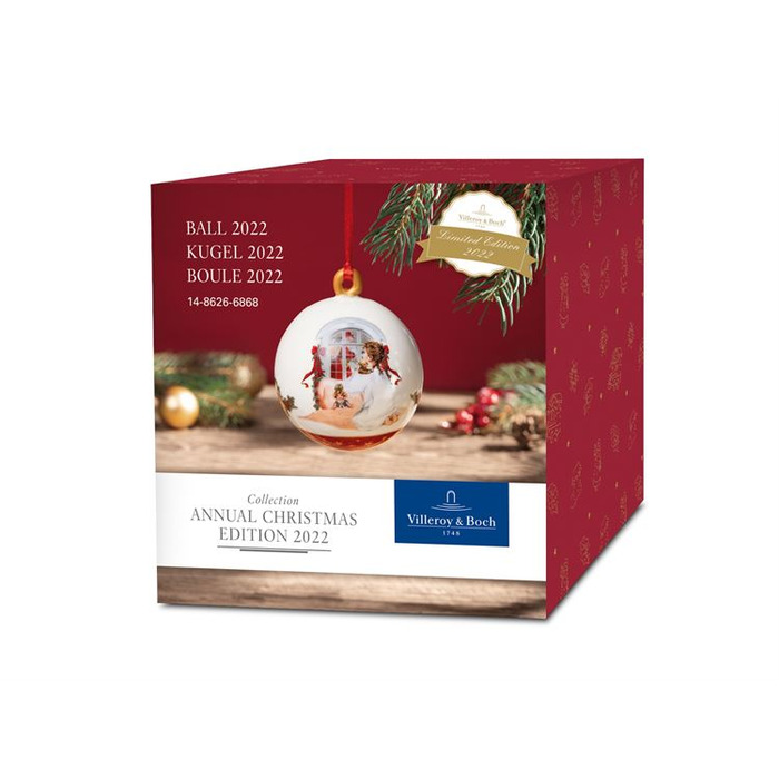 Ялинкова прикраса куля 6,5 см Annual Christmas Edition 2022 Villeroy & Boch