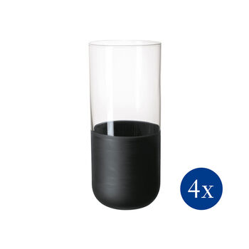 Склянка для лонгдрінків 300 мл, 4 предмета Manufacture Rock Villeroy & Boch