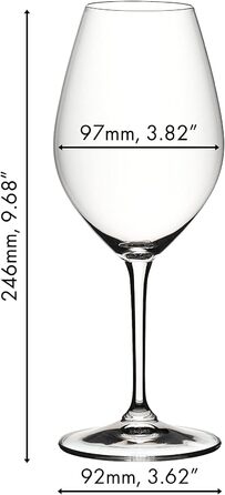 Келих для червоного вина 667 мл, набір 4 предмети Wine Friendly Riedel