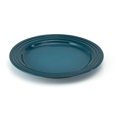 Тарілка для сніданку 21,8 см блакить Deep Teal Le Creuset