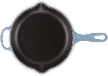 Чавунна сковорода LE CREUSET Signature, кругла, Ø Для всіх типів плит, вкл. Підходить для індукції, 1,93 кг, Гранат, 20182239490422 (Марсель, 26 см)