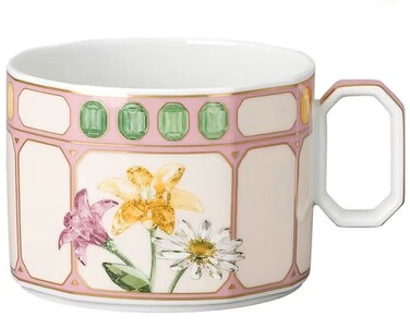 Чашка комбінована 0,35 л з блюдцем, Зефір IDYLLIA Swarovski x Rosenthal