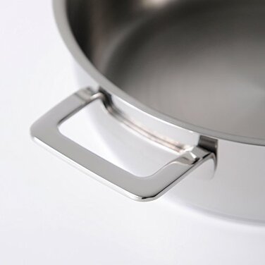 Каструля з двома ручками 24 см 3,4 л металік Pots Pans Alessi