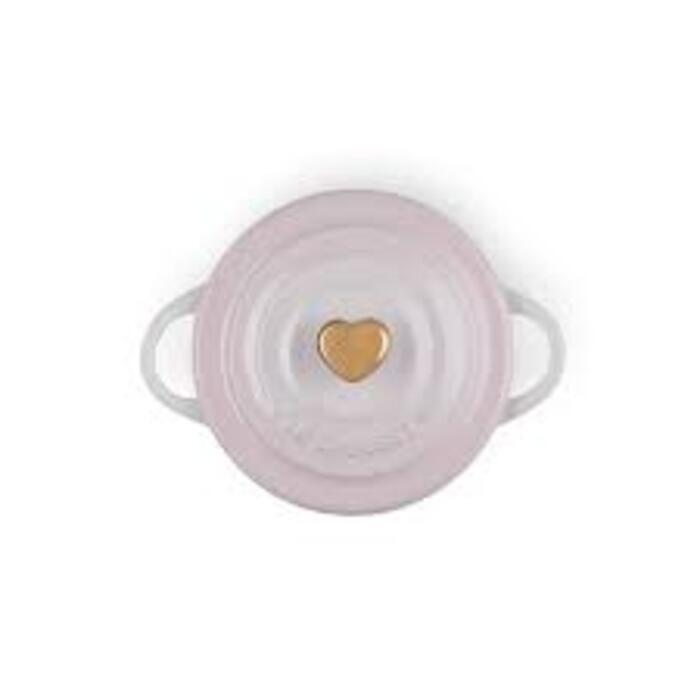 Міні-кокотниця з кришкою 0,25 л Heart Le Creuset