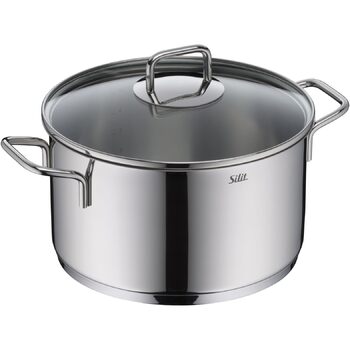Каструля 24 см зі скляною кришкою Extra Cook Silit