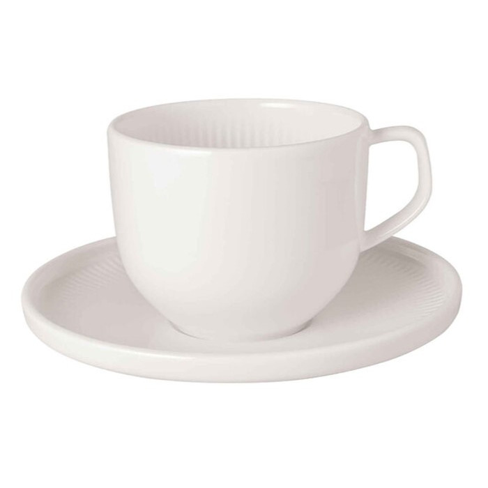 Чашка для кофе 150 мл с блюдцем 14 см, набор 2 предмета, Afina Villeroy & Boch