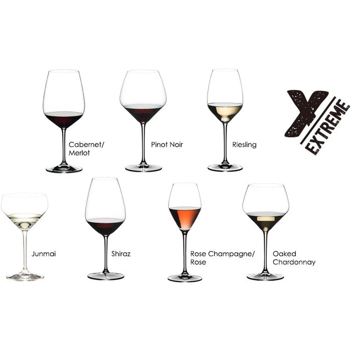 Келих для білого вина 0,5 л, набір 4 предмети, Extreme Riedel