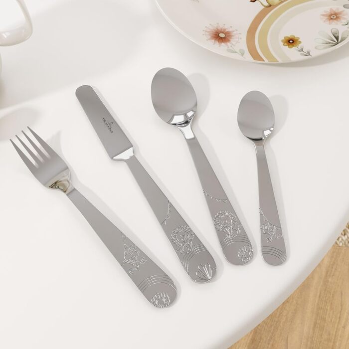 Дитячі столові прибори 4 предмети, нержавіюча сталь Boho Kids Villeroy & Boch
