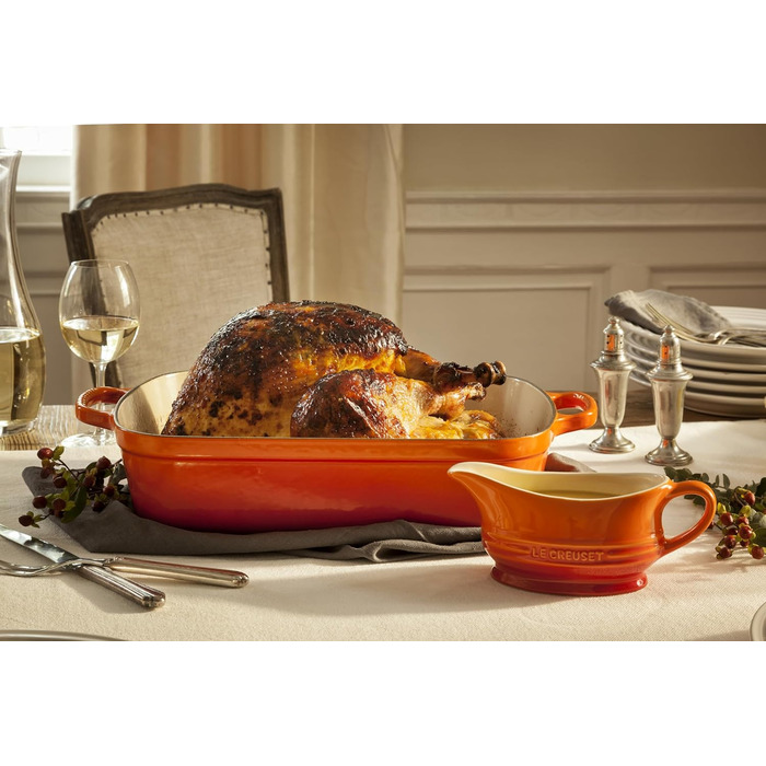 Форма для запікання прямокутна 33 см, полум'яно-червоний Signature Le Creuset