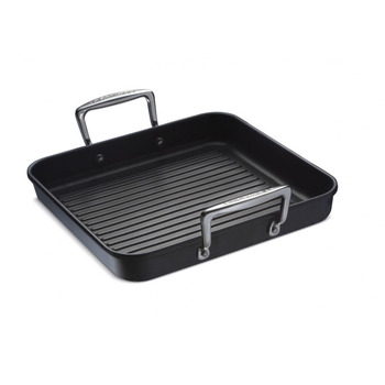 Сковорода гриль квадратна з двома ручками 28 см Le Creuset
