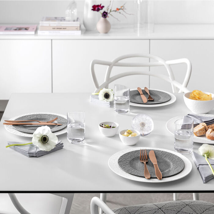 Тарілка для сніданку 22 см, сіра Manufacture Rock Granit Villeroy & Boch