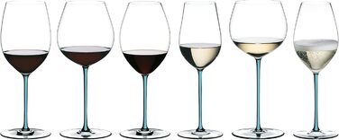Келих для вина 409 мл бірюзовий Fatto a Mano Riesling/Zinfandel, Riedel