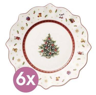 Набір з 6 тарілок для сніданку 24 см Toy's Delight Villeroy & Boch