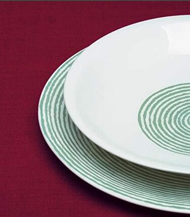 Набор тарелок 4 шт Ø 22 см белые Acquerello, Alessi