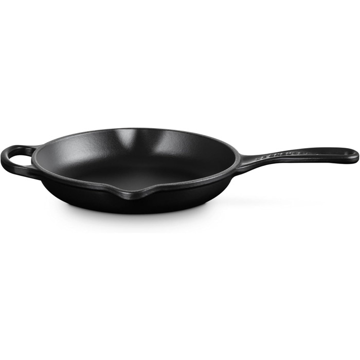 Сковорода чугунная 20 см, черная Le Creuset
