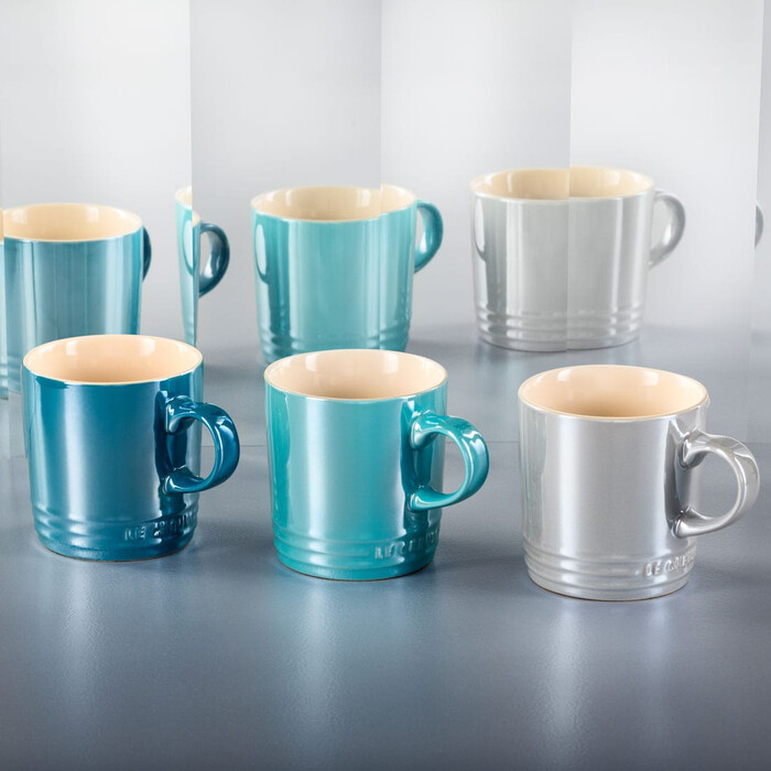 Чашка 350 мл, сіра Perlgrau Metallic Le Creuset