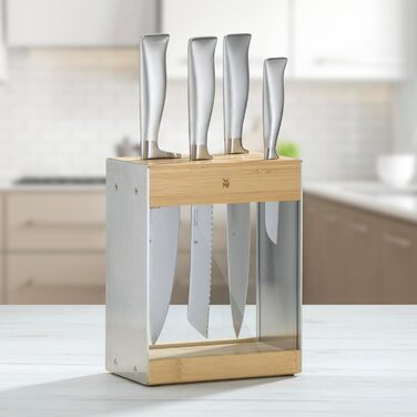 Блок для ножів прозорий Flextec Bamboo WMF