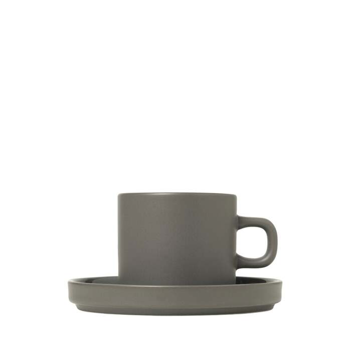 Кофейная пара для кофе 0.2 л Pewter Mio Blomus