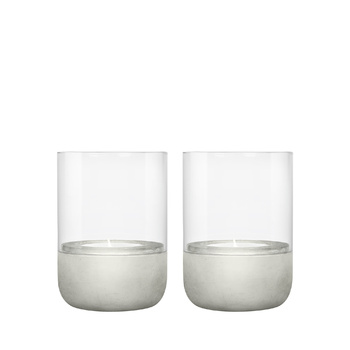 Набір з 2 свічників 9,5 см XS Light Gray Calma Blomus