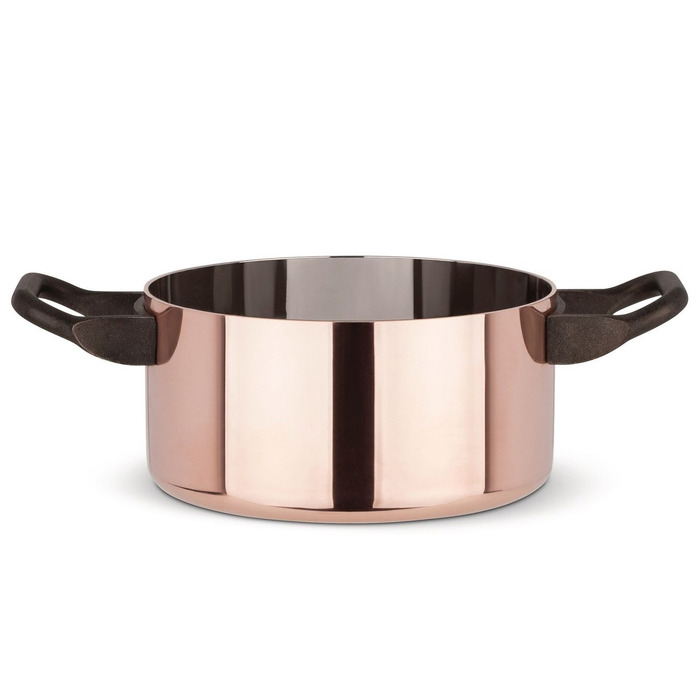 Каструля 24 см 5,4 л мідь Cintura Orione Alessi