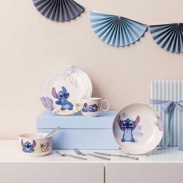 Дитяча тарілка 21,5 см різнокольорова Disney Stitch Villeroy & Boch