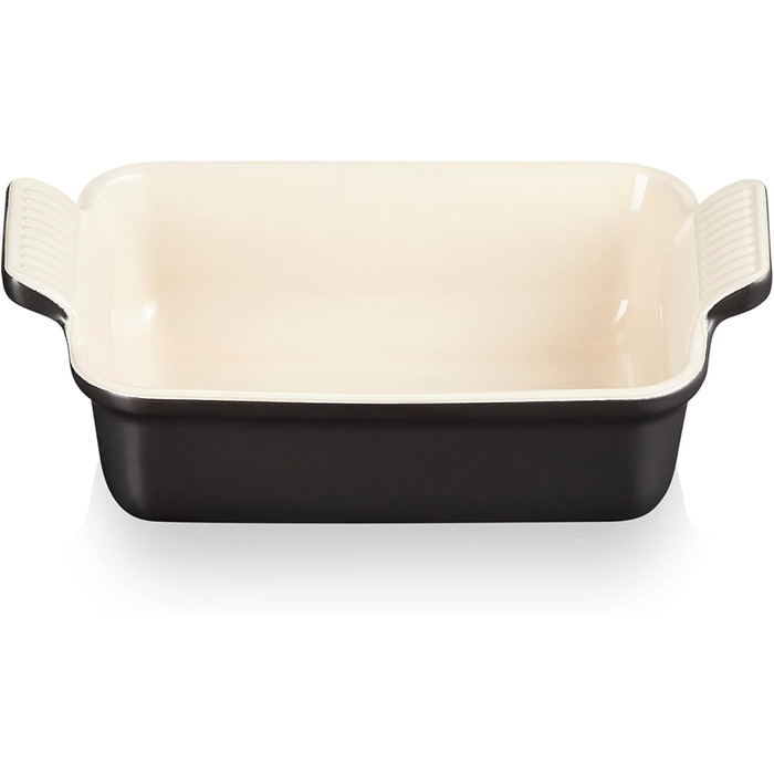 Форма для запікання прямокутна 1,1 л 19 см Glossy Black Le Creuset