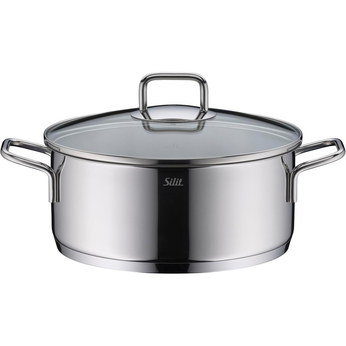 Жаровня 24 см зі скляною кришкою Extra Cook Silit