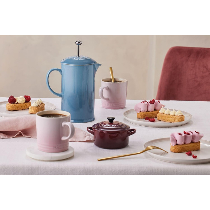Френч-прес 1 л керамічний, колір шамбре Le Creuset