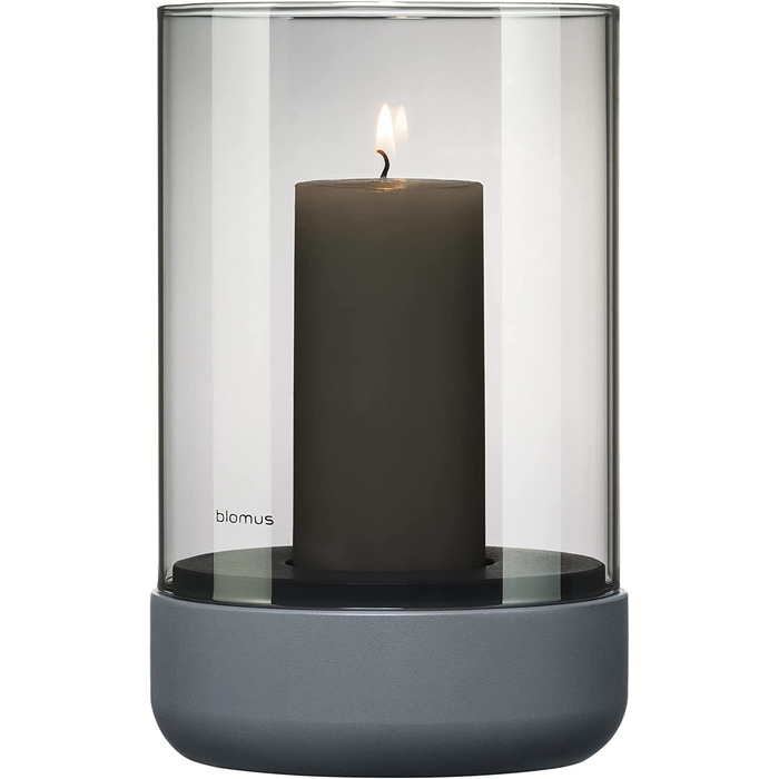 Підсвічник 20 см M Steel Gray / Smoke Calma Blomus
