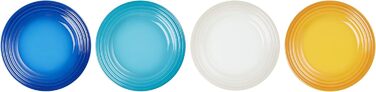 Набір тарілок 17 см різнокольоровий Riviera Le Creuset