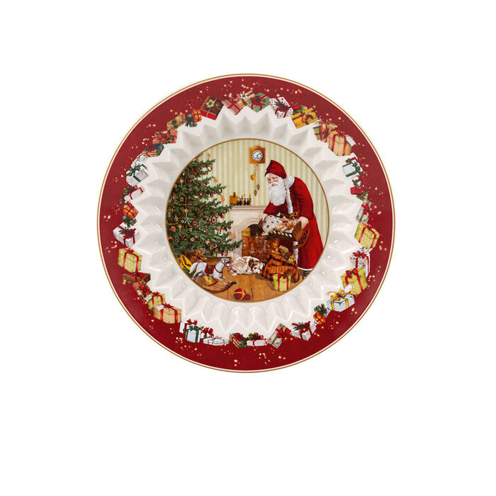 Тарілка глибока "Санта приніс подарунки" 25 x 5 см Toy's Fantasy Villeroy & Boch