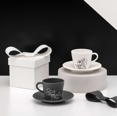 Чашка для еспресо 60 мл чорна Manufacture - Mickey Mouse Villeroy & Boch