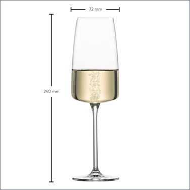 Келих для шампанського 388 мл набір 2 предмети Vivid Senses, Zwiesel Glas