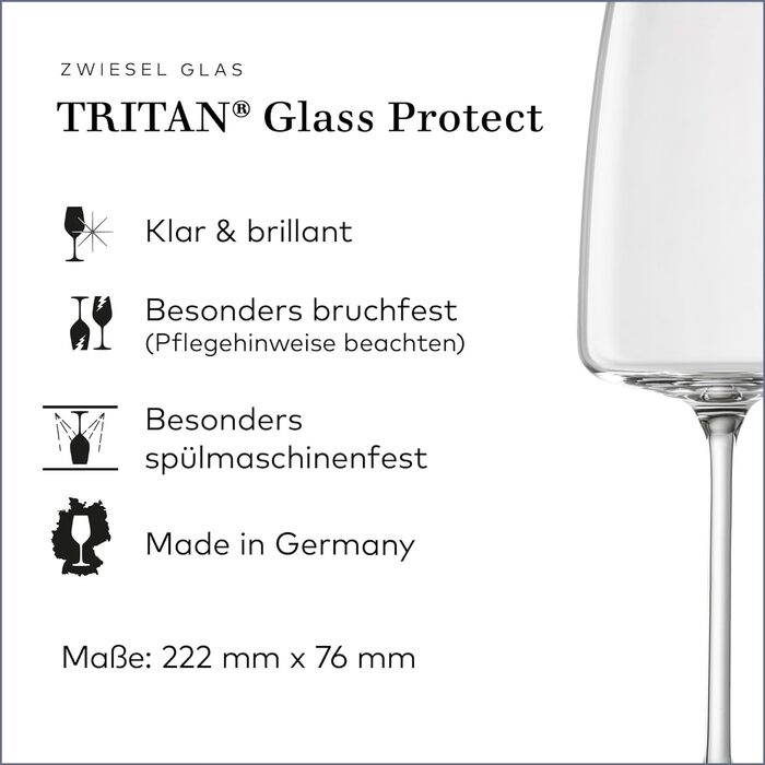 Келих для вина 363 мл набір 2 предмети Vivid Senses, Zwiesel Glas