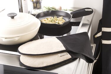 Прихватка/Рукавиці для духовки червона Klassik Le Creuset