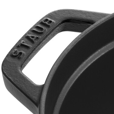 Кокот овальний 29 см, чорний Staub