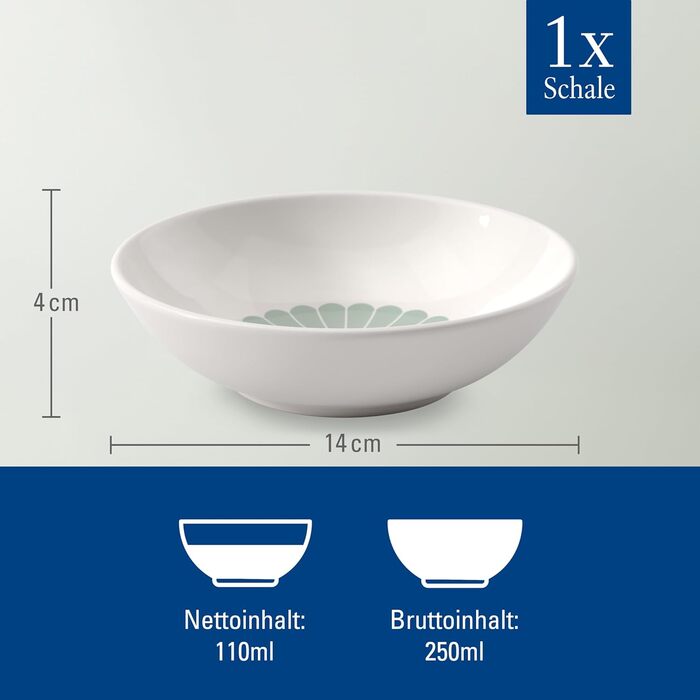 Десертна миска 110 мл зелений Fleur Villeroy & Boch