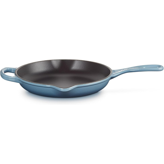 Чавунна сковорода LE CREUSET Signature, кругла, Ø Для всіх типів плит, вкл. Підходить для індукції, 1,93 кг, Гранат, 20182239490422 (Марсель, 26 см)