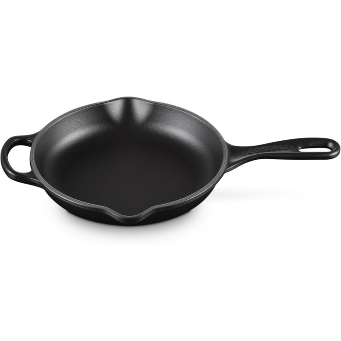 Сковорода чугунная 20 см, черная Le Creuset