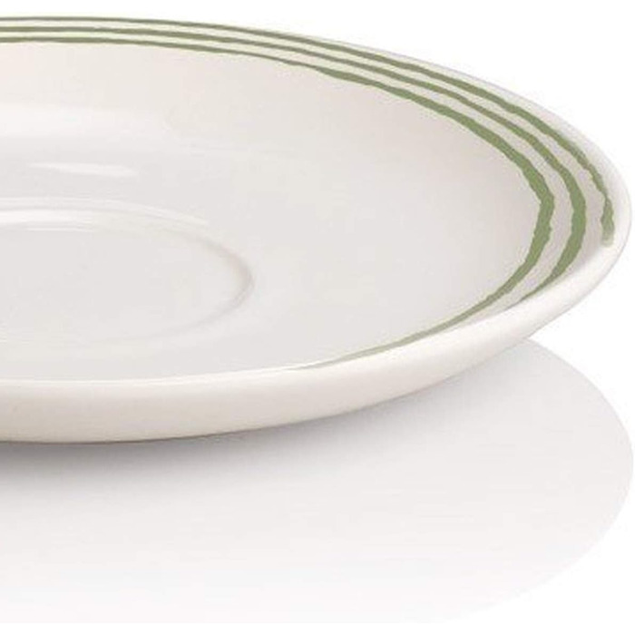 Блюдця під чашку набір 4 шт Ø 12 см білі Acquerello, Alessi