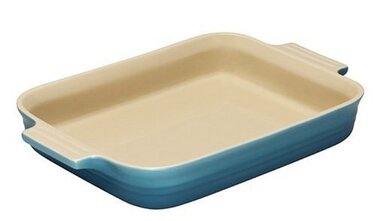Блюдо прямокутне 32 см, карибський Le Creuset