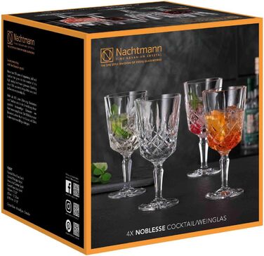 Набор бокалов для коктейлей/вина 0,35 л, 4 предмета, Noblesse Nachtmann