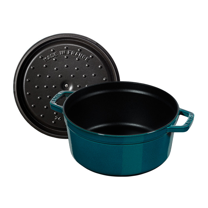 Каструля / жаровня 22 см з кришкою La Mer Staub